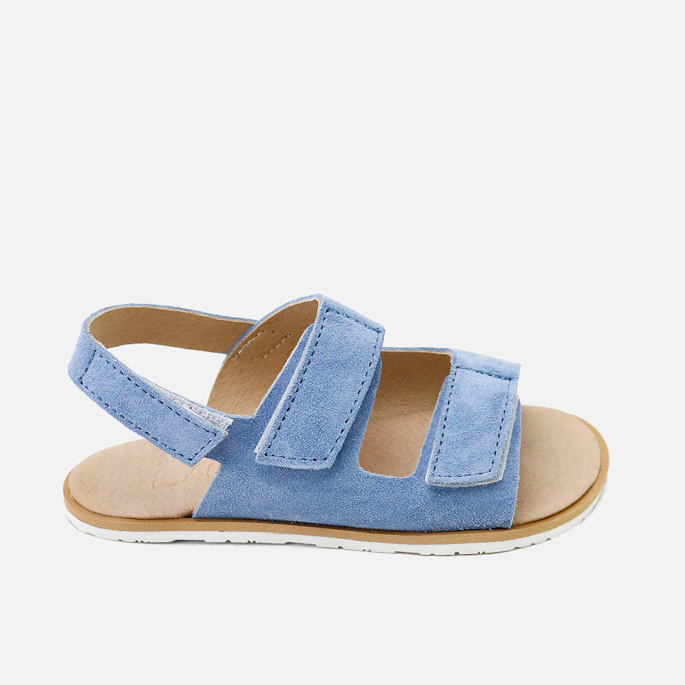 Sandalias barefoot velour jeans Elisoft | Eli 1957