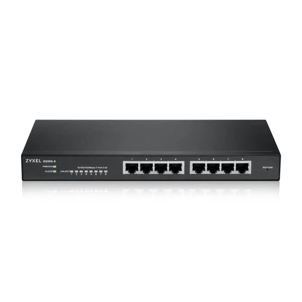 Zyxel GS1915-8 Switch Gestionado L2 8 Puertos Gigabit Ethernet