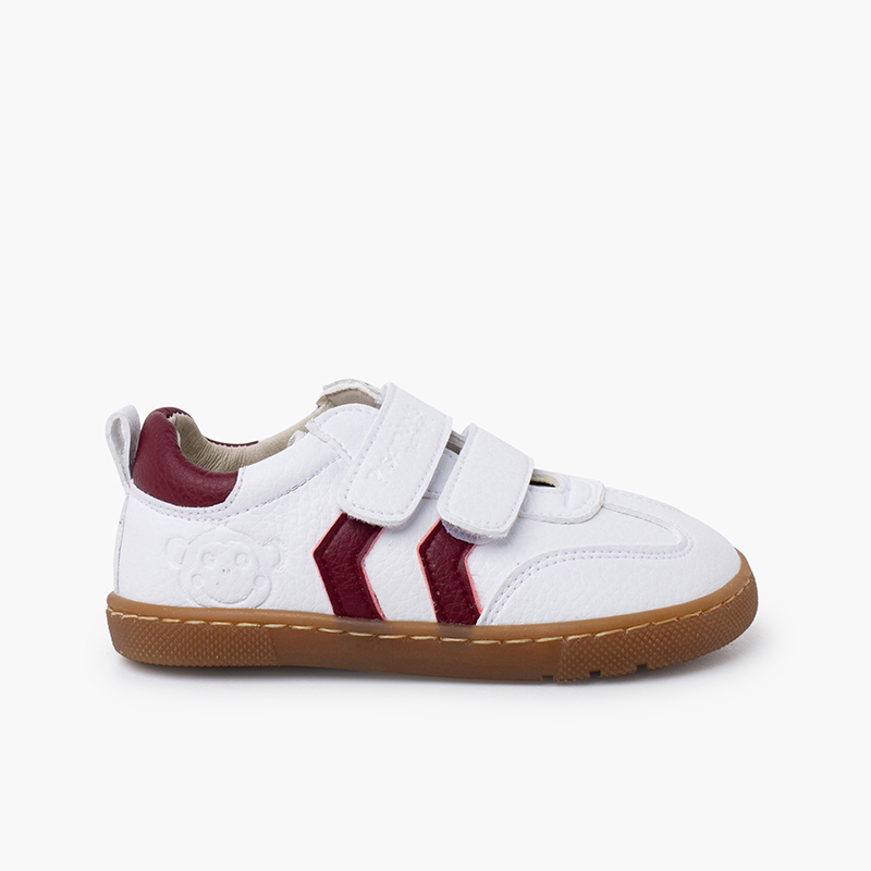 Pisamonas Zapatillas Barefoot niños bandas laterales