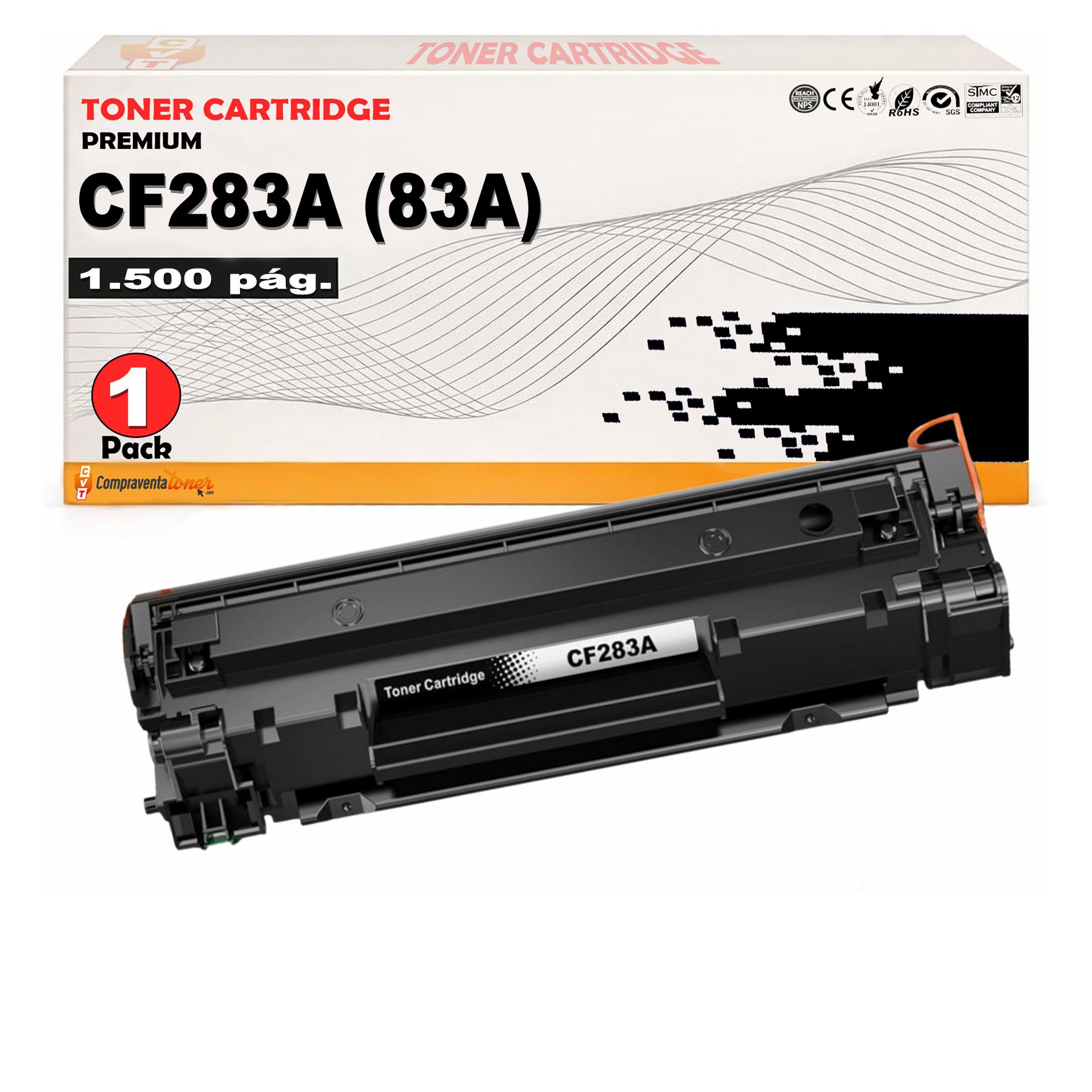 Compatible HP CF283A / 83A Negro Toner para Hp Laserjet Pro M201, M225, M125, M127