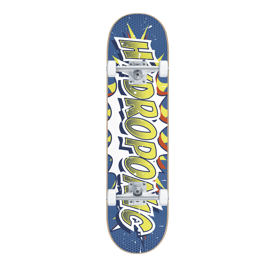 SKATEBOARD COMPLETO HYDROPONIC COMIC S0224-01 BLUE 7,75"