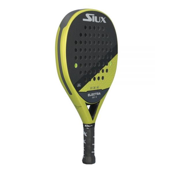 Pala de Pádel SIUX ELECTRA ST3 GO STUPA Híbrida Negra y Dorada