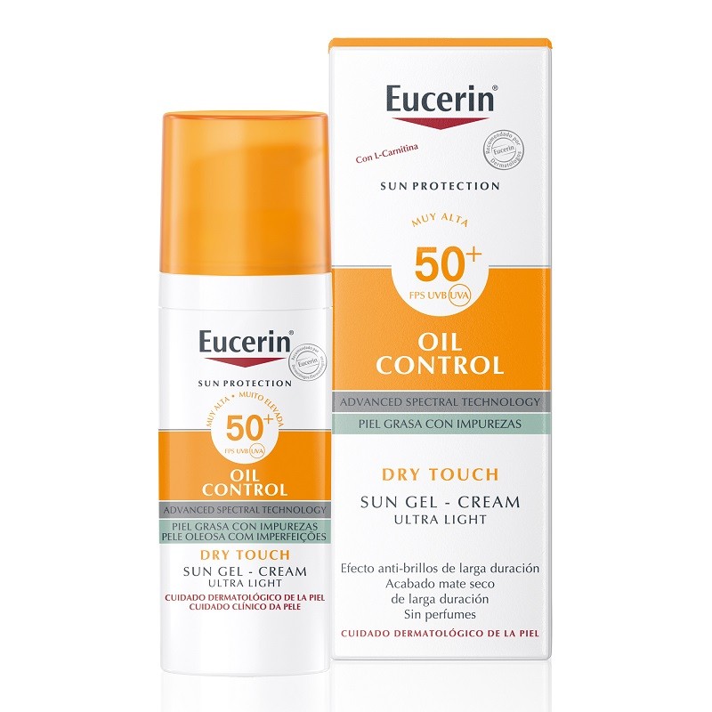 Eucerin - EUCERIN Sun Gel-Creme Oil Control Dry Touch SPF 50+ (50ml)