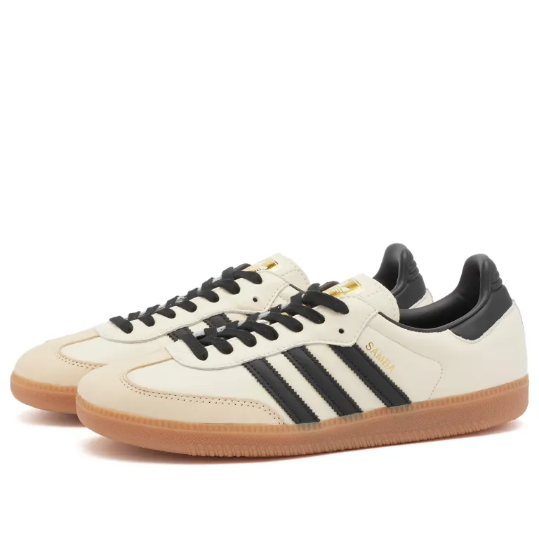 Adidas Samba OG Woman ID0478 Cream White / Core Black / Sand Strata ID0478