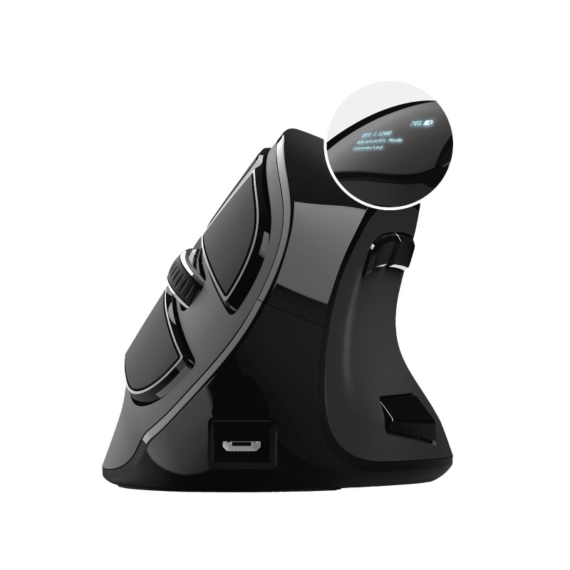 Trust - Voxx ratón Oficina mano derecha RF Wireless + Bluetooth Óptico 2400 DPI 23731