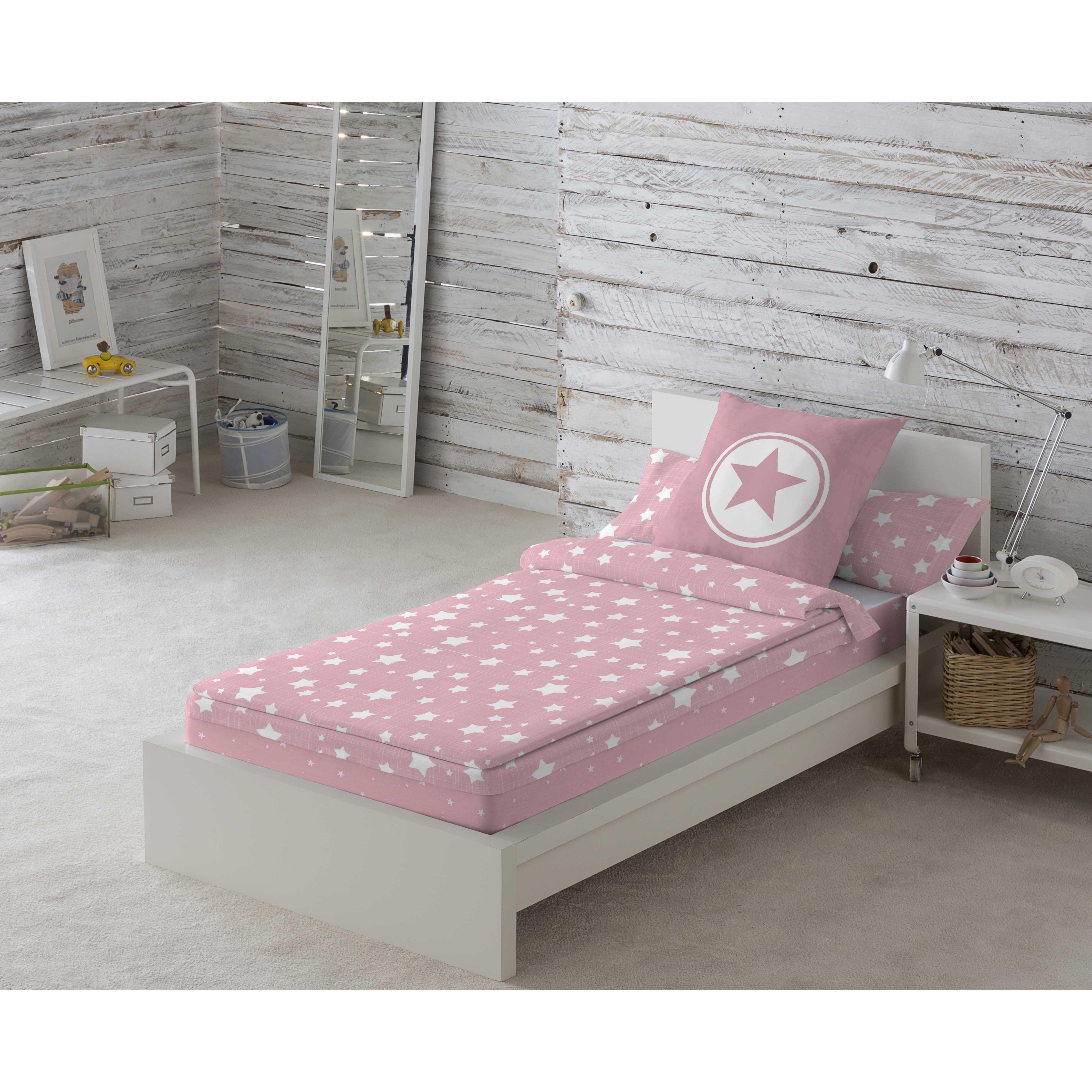 SACO NORDICO INFANTIL 100% ALGODÓN CON RELLENO IVETT B PINK COOL KIDS FABRICADO EN ESPAÑA