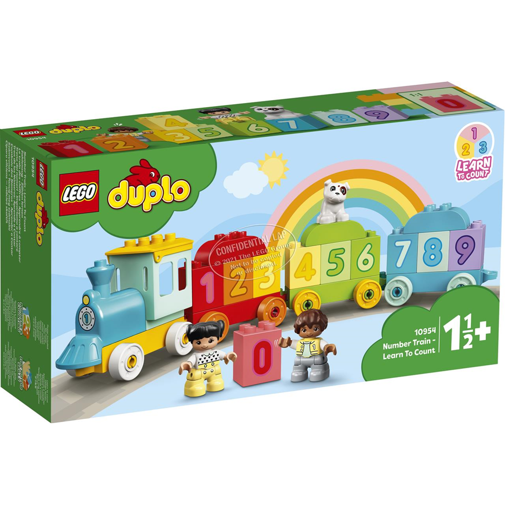 Juego de construccion tren de los números aprende a contar Lego Duplo (10954)