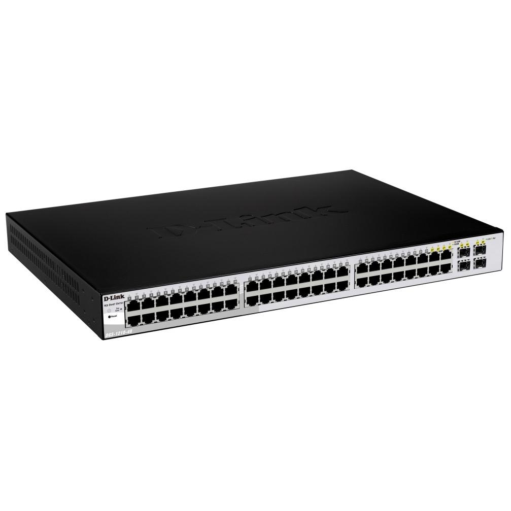 D-Link DGS-1210-48 44 puertos RJ-45 Negro DGS-1210-48