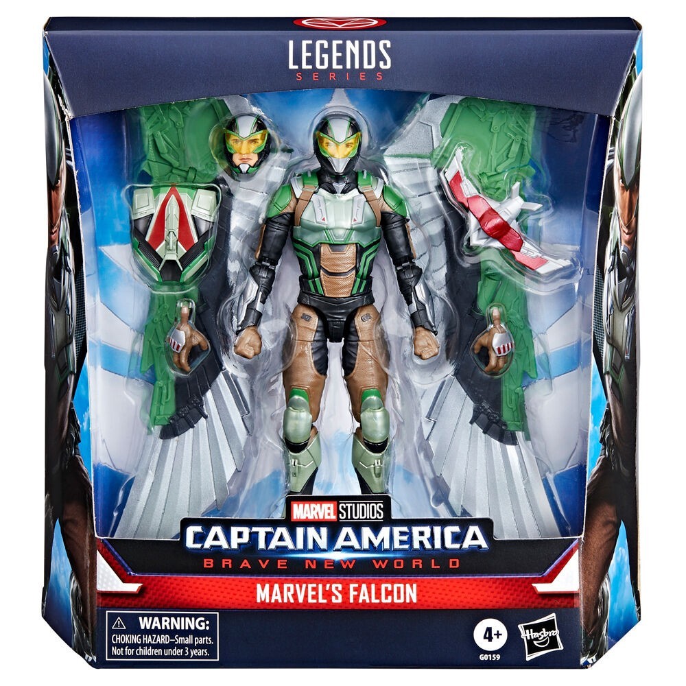 FIGURA FALCON BRAVE NEW WORLD CAPITAN AMERICA MARVEL 15CM