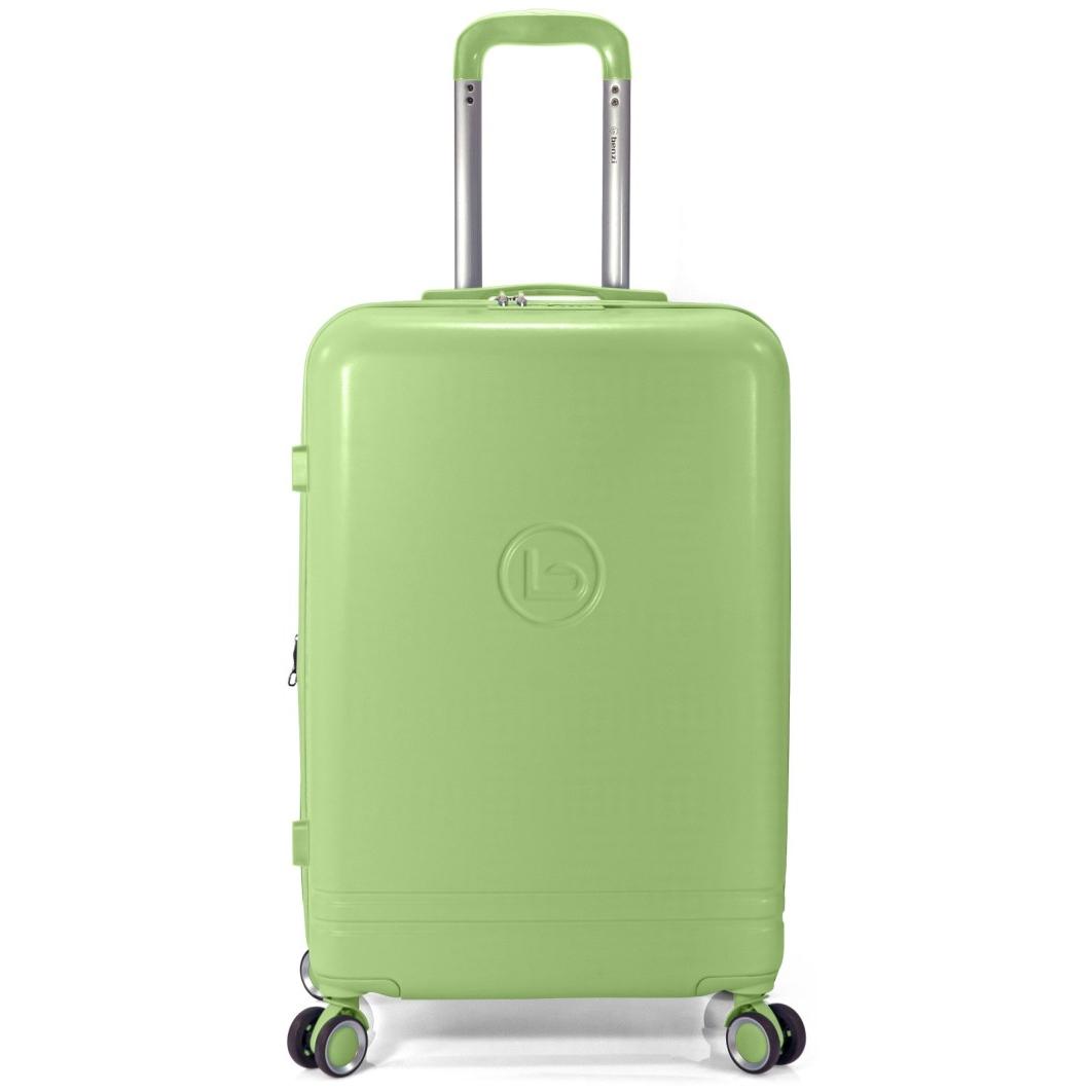 Maleta de Cabina Expandible Maletas Tony Dubai Verde 55x40x20 cm - Extensible a 55x40x25 cm, ABS Resistente, 4 Ruedas Dobles 360°