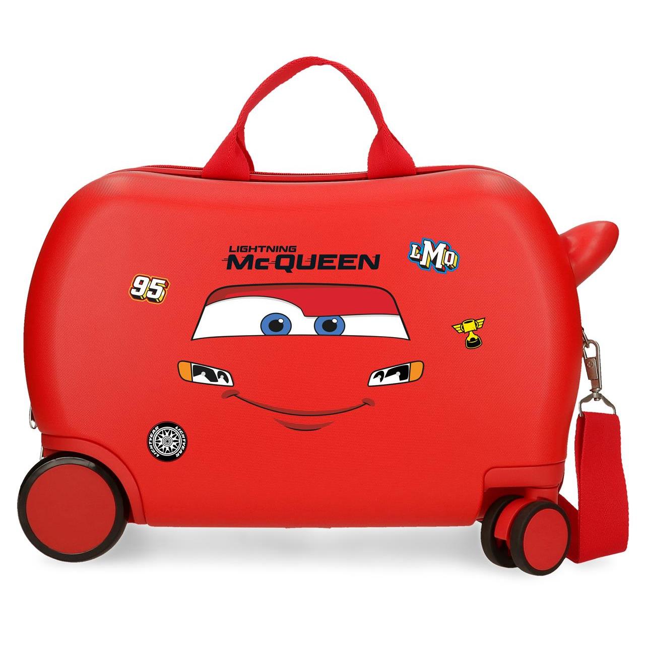 Maleta Infantil Disney Mcqueen Red 31x45x20cm