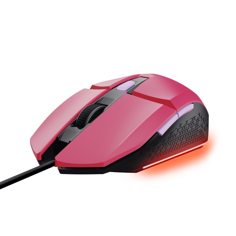 Trust - GXT 109P FELOX ratón Juego Ambidextro USB tipo A 6400 DPI 25068