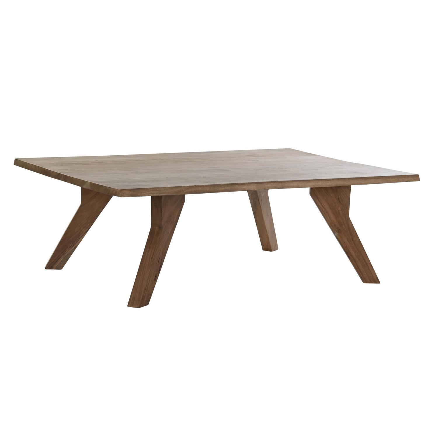 Mesa Centro Acacia 120X80X40 Natural - Fijalo - El mejor complemento para tu hogar.