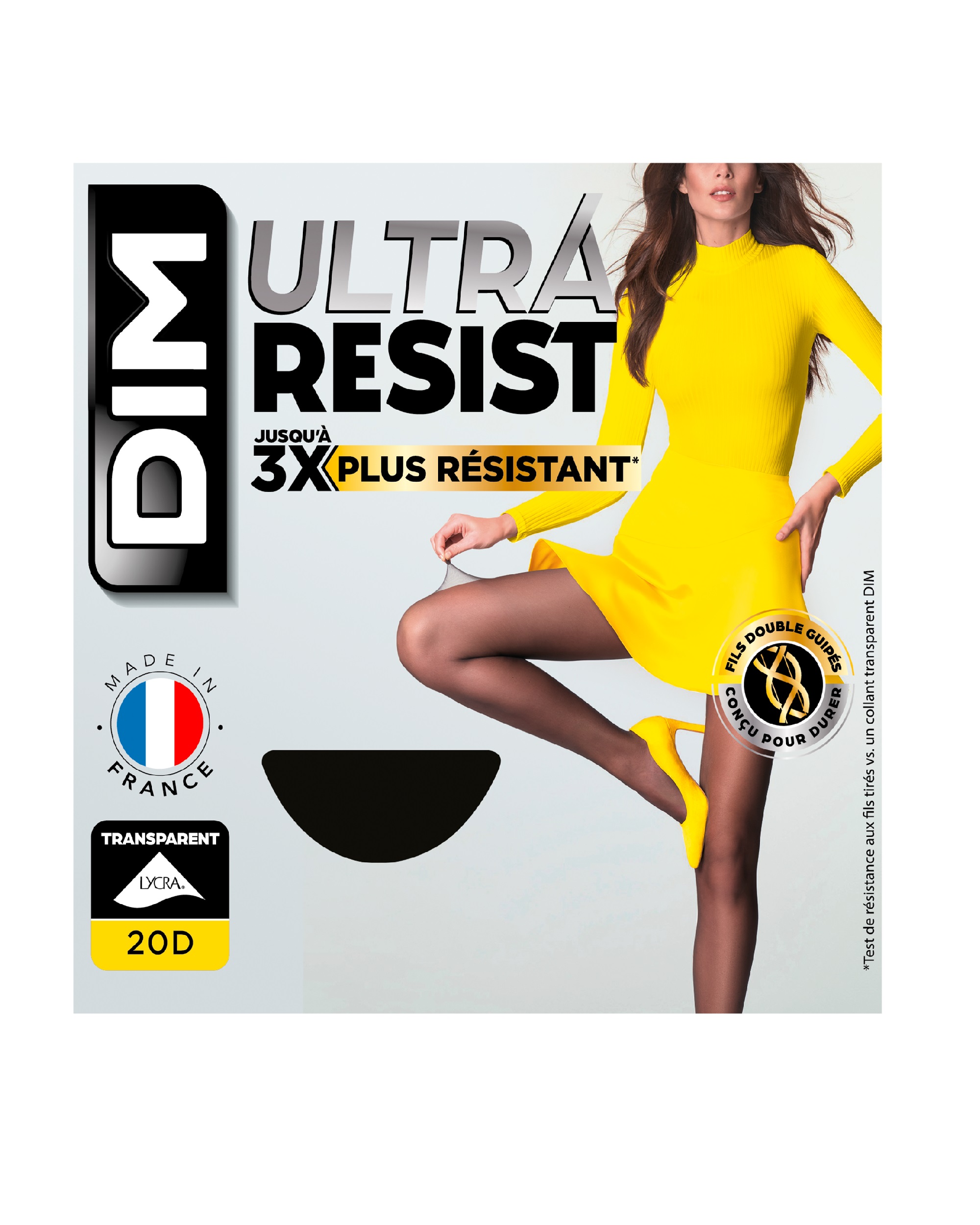 Dim Panty transparente resistente 20 deniers