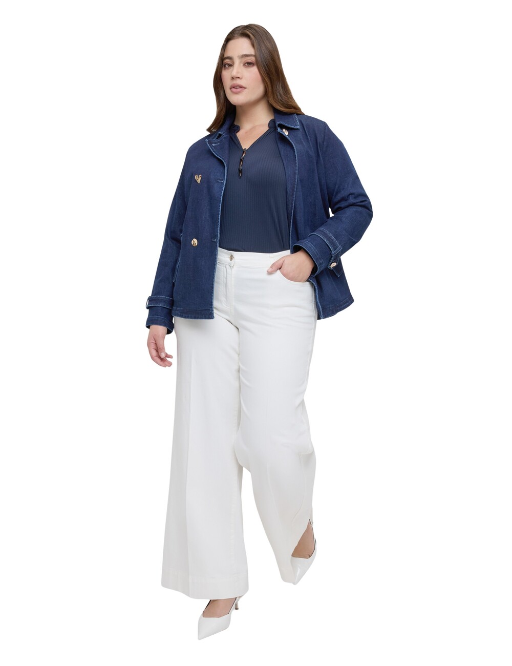 Fiorella Rubino - Pantalones Wide Leg de algodón