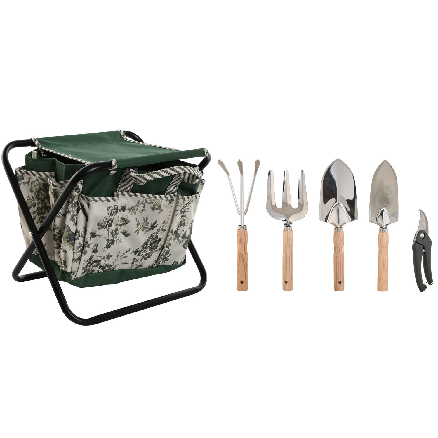 Utensilios set 8 aluminio 45x45x45 con taburete El mejor complemento para tu hogar.