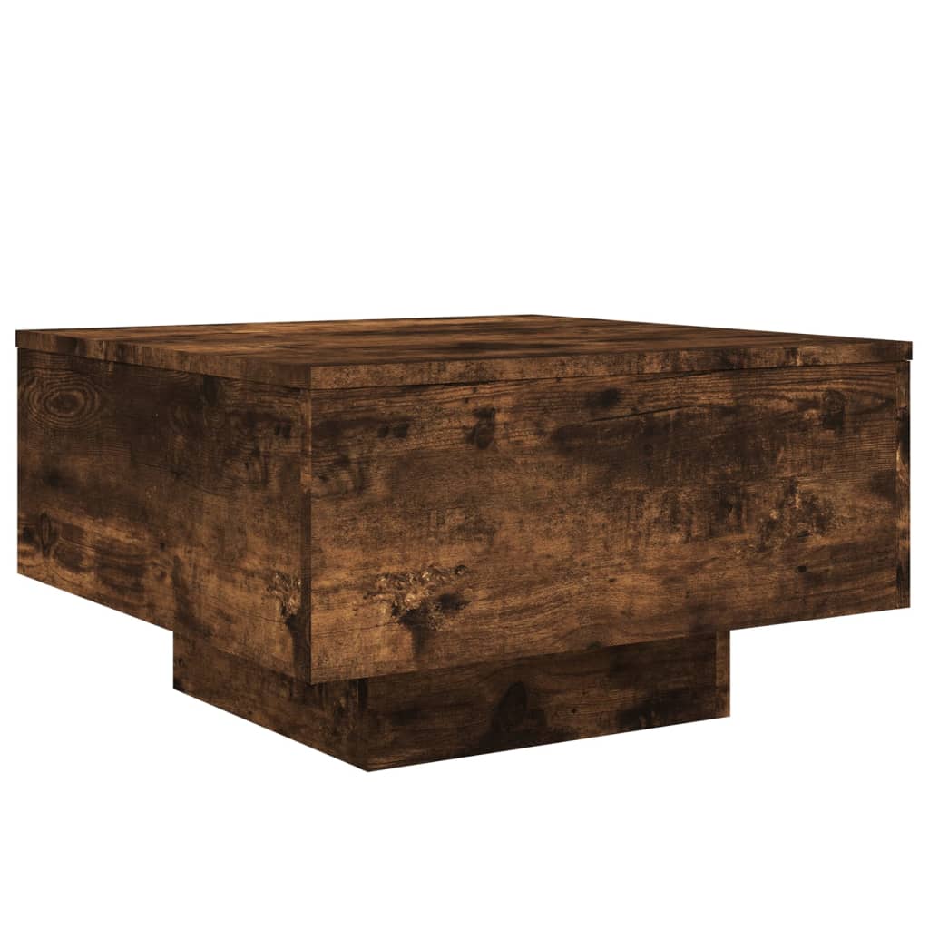 Vidaxl Mesa de Centro Madera de Ingeniería 55x55x31 Cm Blanco