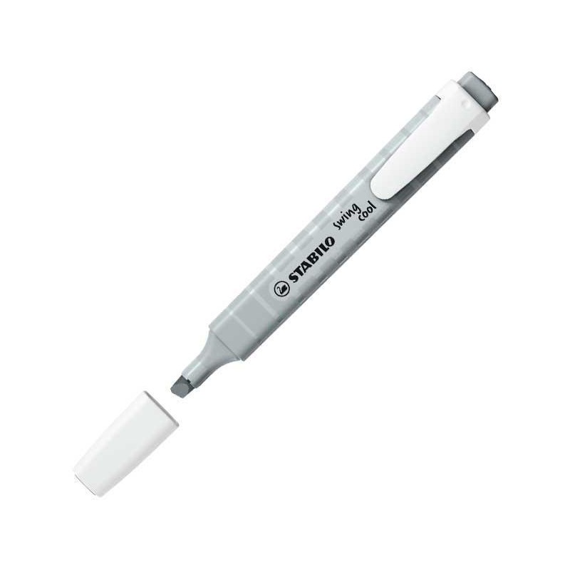 STABILO - swing cool Pastel marcador 1 pieza(s) Punta de cincel Gris 275/194-8