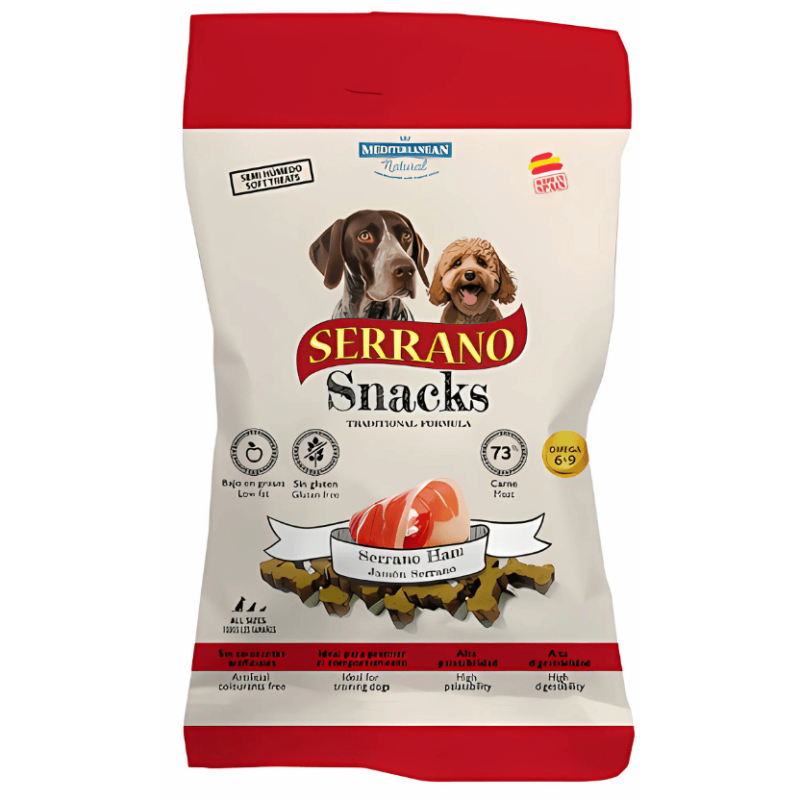 Mediterranean Natural Snacks Serrano Jamon - 85 gr x 1 Uds