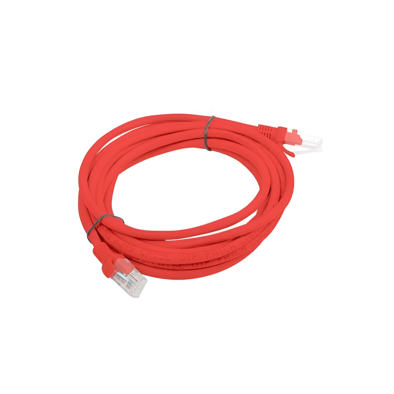 LANBERG CABLE DE RED PCU5-10CC-0300-R,RJ45,UTP,CAT 5E,3M,ROJO