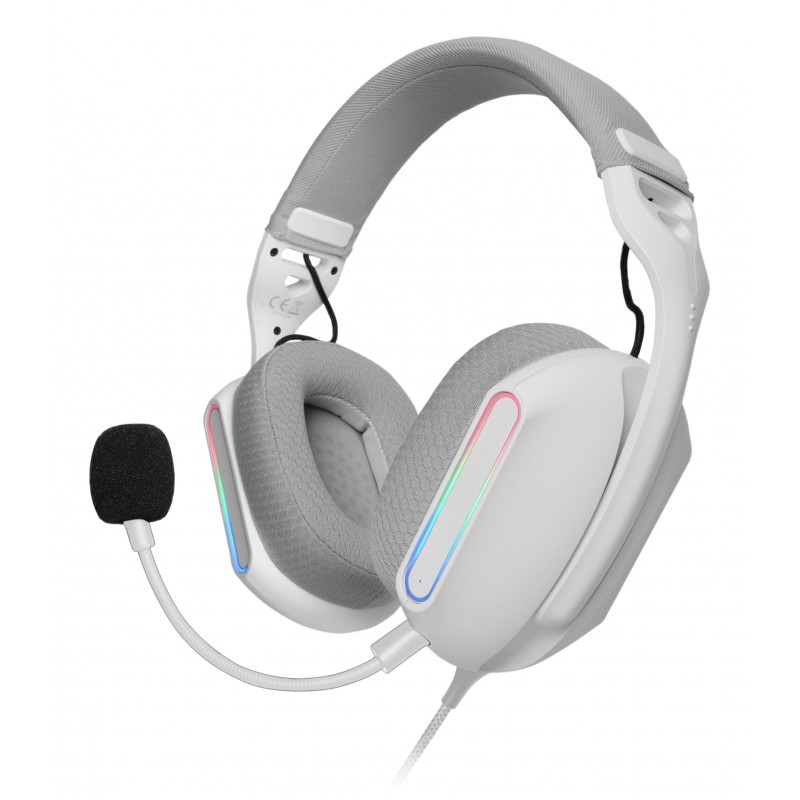 Mars Gaming - MH-PROW Auriculares Alámbrico Diadema Juego USB tipo A Blanco MHPROW