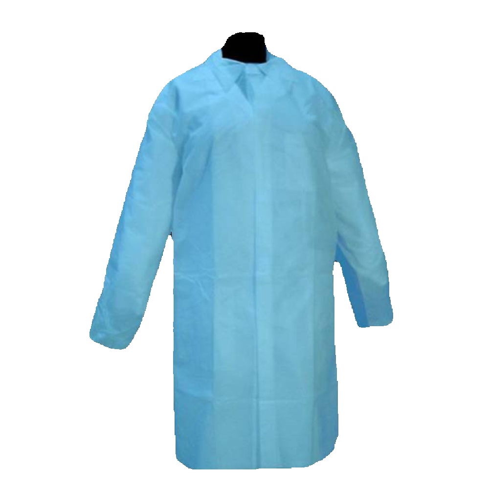 Bata de protección desechable impermeable de Polipropileno con Velcro ONYSAFE®