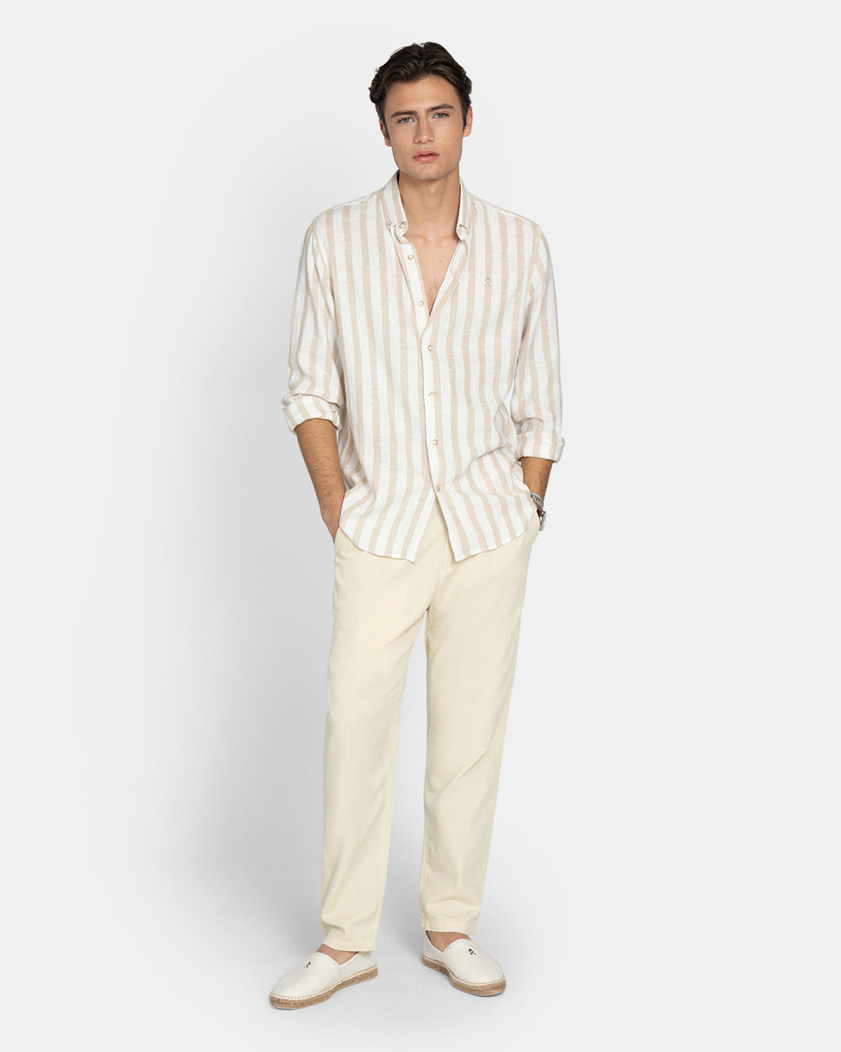 Harper & Neyer CAMISA SPIKED STRIPE