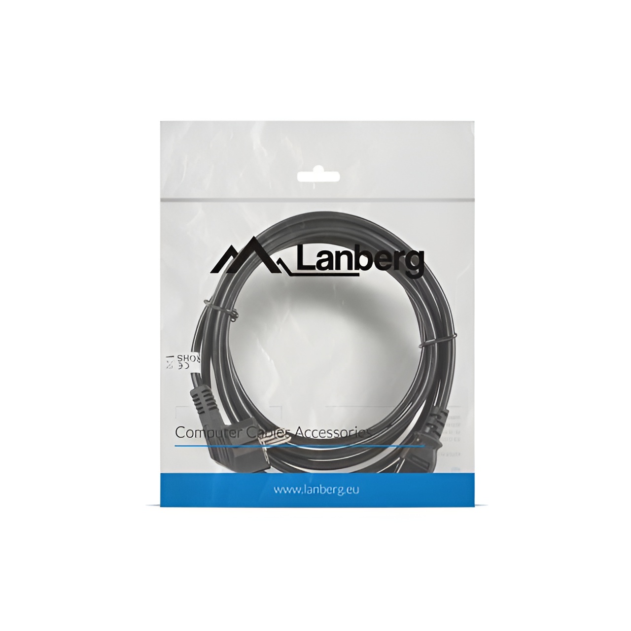 LANBERG Cable DE ALIMENTACION SCHUKO CEE 7/7 A IEC320 C13 5M