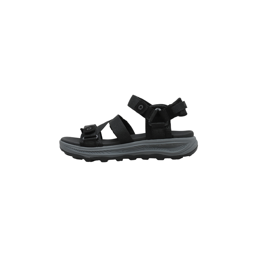 Fluchos AT209 Sandalias Planas Hombre Negro