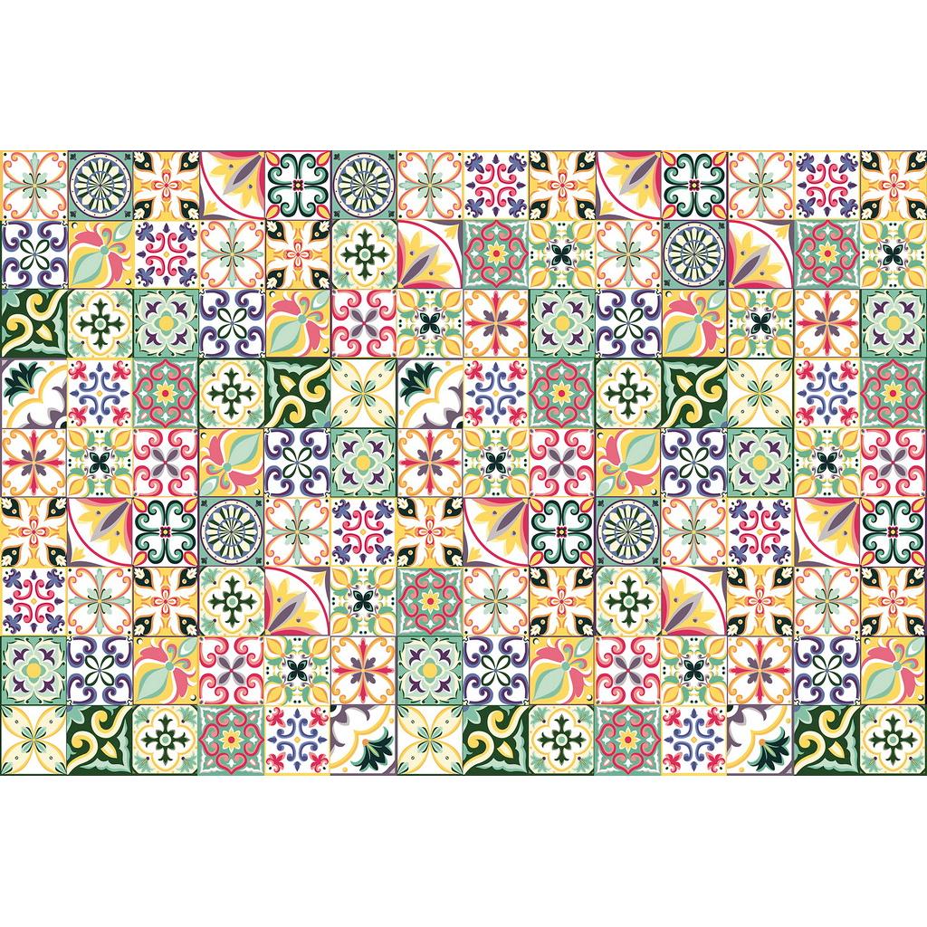 Vilber, Alfombra Vinilo, Baldosas, Azulejos, Pasillo, Cocina, Salón. 10 tamaños y 2 colores diferentes. COIMBRA.2805