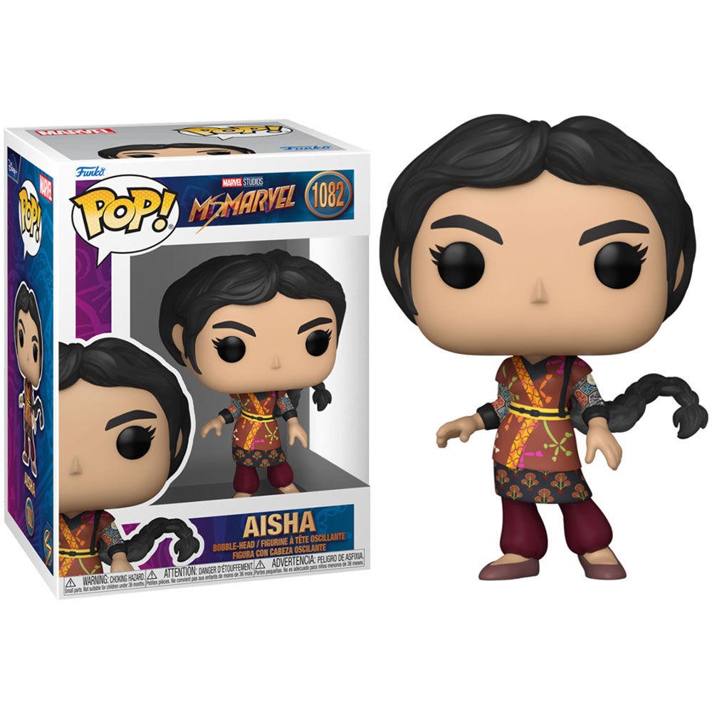 Figura Pop Marvel Ms. Marvel Aisha