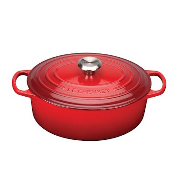 Cocotte ovalada Evolution Le Creuset de 27 a 40 cm - Cazuela de hierro fundido, Fabricada en Francia, Garantía de por vida, Cocina Tradicional