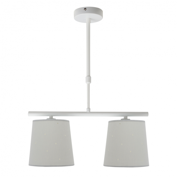 Lampara consciencia 2xe14 gris regx39x16 cm