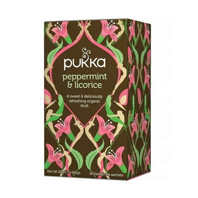 Infusión de menta y regaliz Pukka