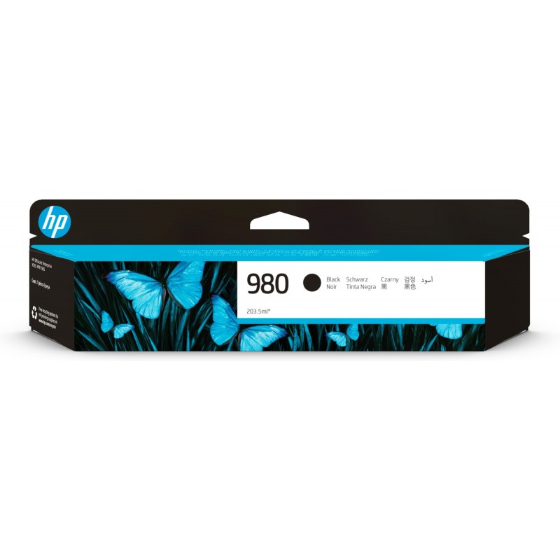 HP - Cartucho de tinta original 980 negro D8J10A