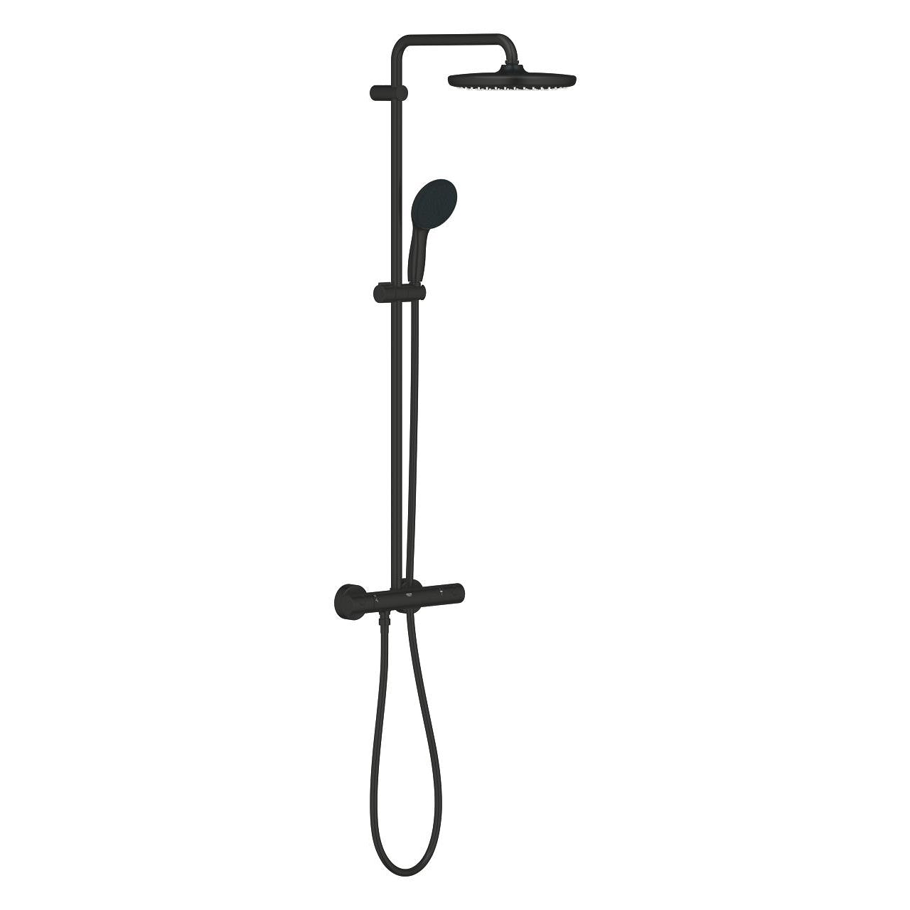 GROHE 26 670 243 TEMPESTA System 250 Sistema de ducha con termostato incorporado Negro Mate - ref: 26 670 243