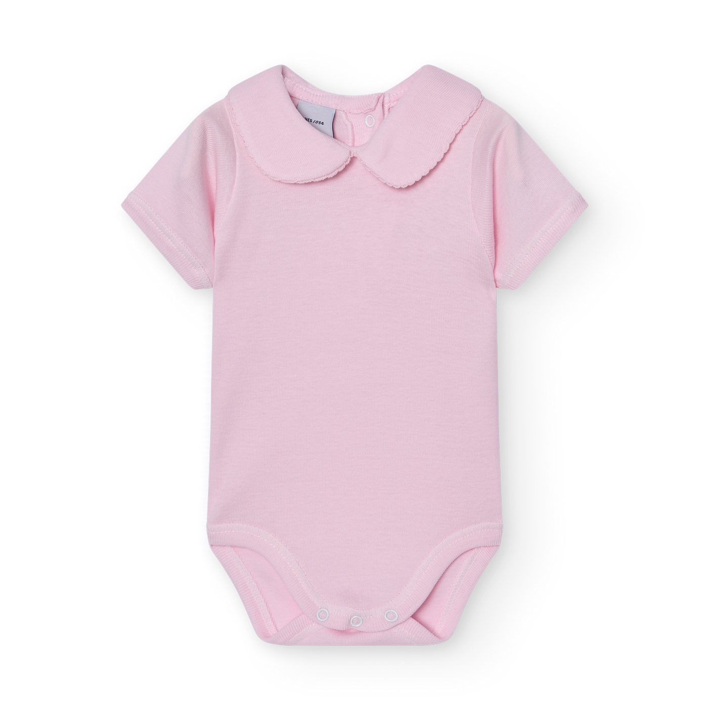 Basicos Babidu pack de 2 bodys cuello bebe manga corta