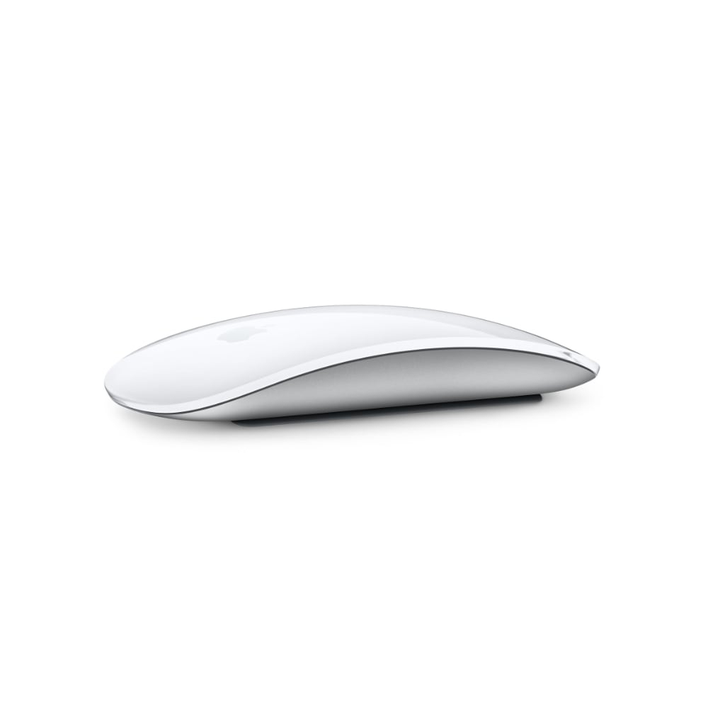 Apple - Apple ratón magic mouse  inalámbrico y recargable, superficie Multi-Touch, incluye cable USB-C a Lightning, blanco