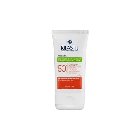 Rilastil Sun System Acnestil Crema Seborreguladora SPF50+ 40ml