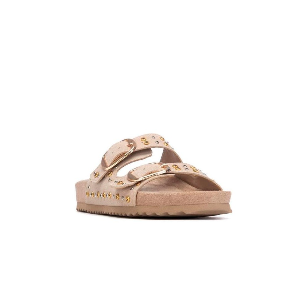 Sandalias Planas Xti 145066 Mujer Beig