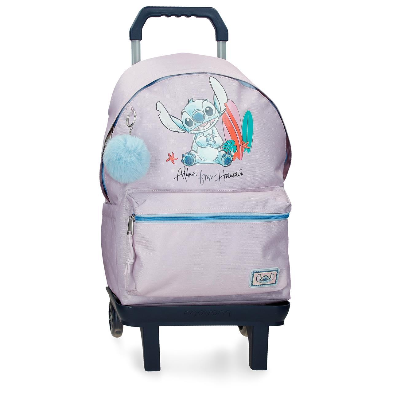 Mochila escolar con carro Disney Stitch from hawaii nude