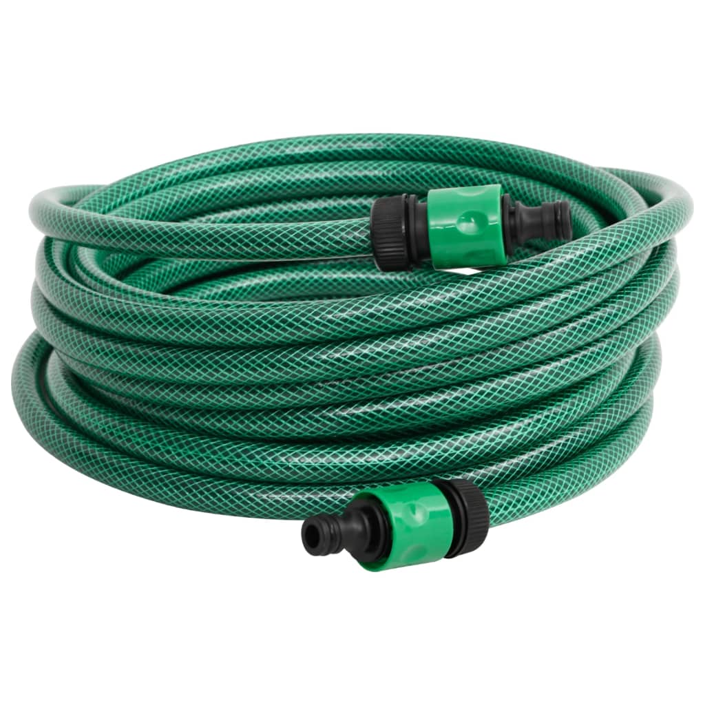 vidaXL Manguera para piscina PVC verde manguera de agua Dimensiones 10 m,  20 m,  30 m y mas