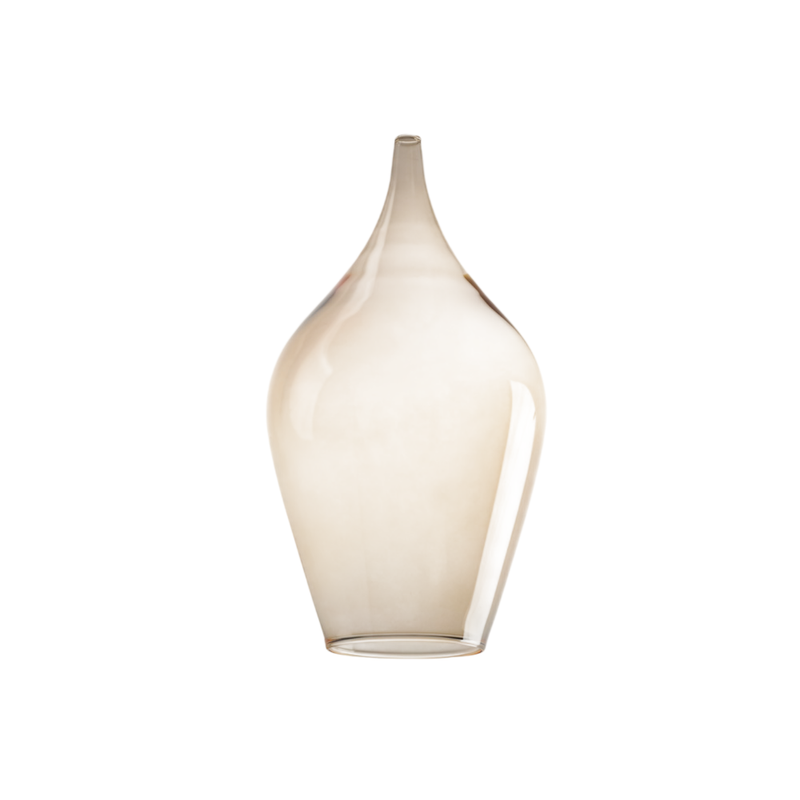 Ares Pyrex vidrio borosilicato ámbar d. 20 H.37 Ø20 BL273-VT-DM20-AM - Bonetti Illumina