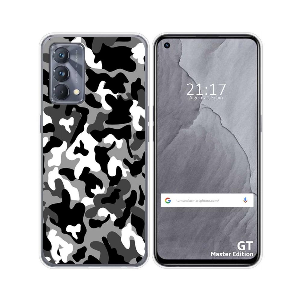 Tumundosmartphone Funda Silicona Realme GT Master Edition Snow Camuflaje