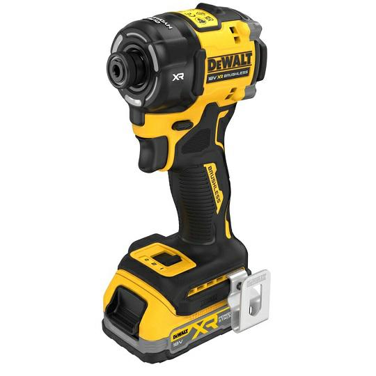 DeWALT DCF870E2T-QW - Atornillador de impacto hidráulico (18 V, 1,7 Ah, 1/4 pulgadas)