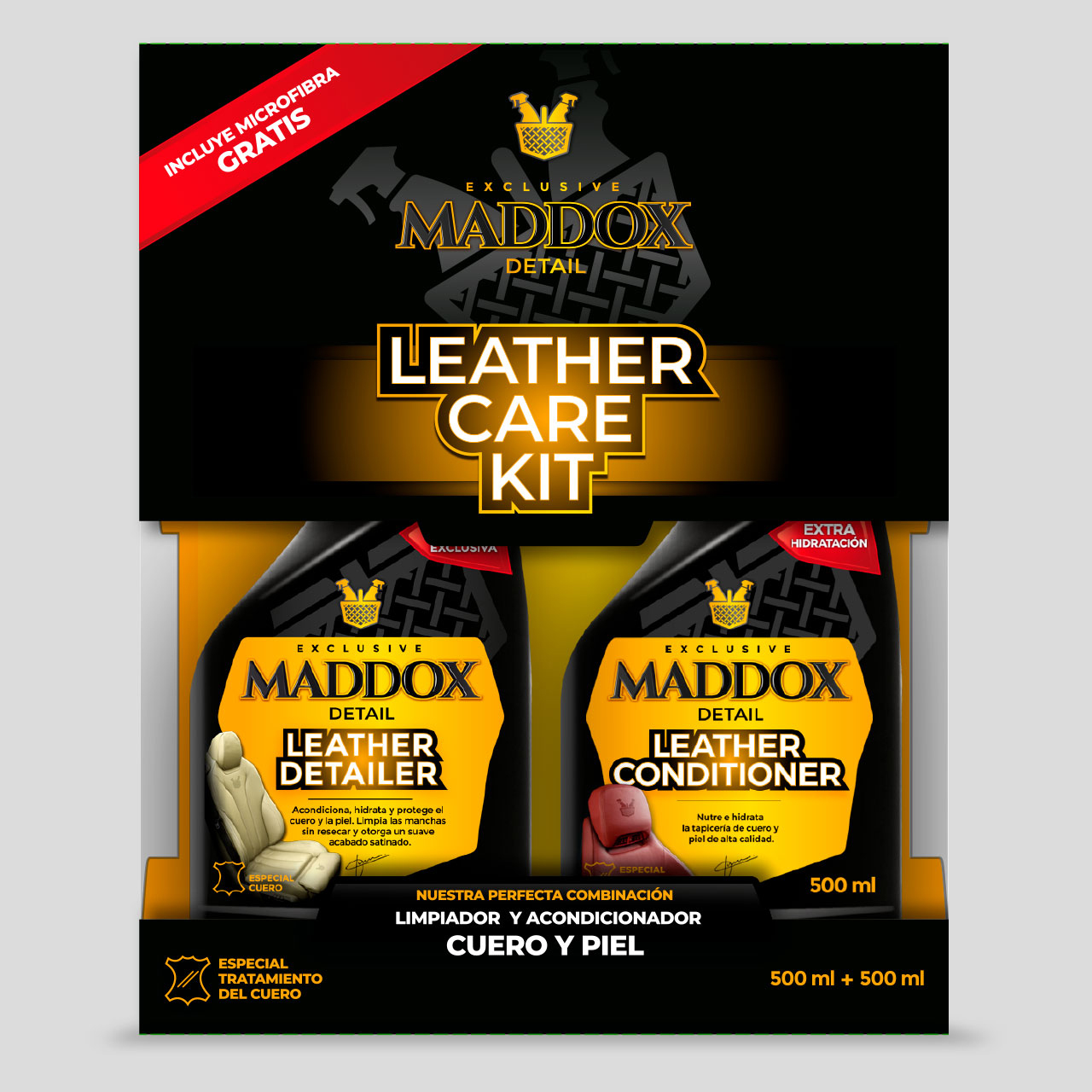 Maddox Detail - Premium Polish 500ml | Pulimento para Coche Arañazos |  Brillo Intenso y Restauración de Pintura para Coches | Reparador de