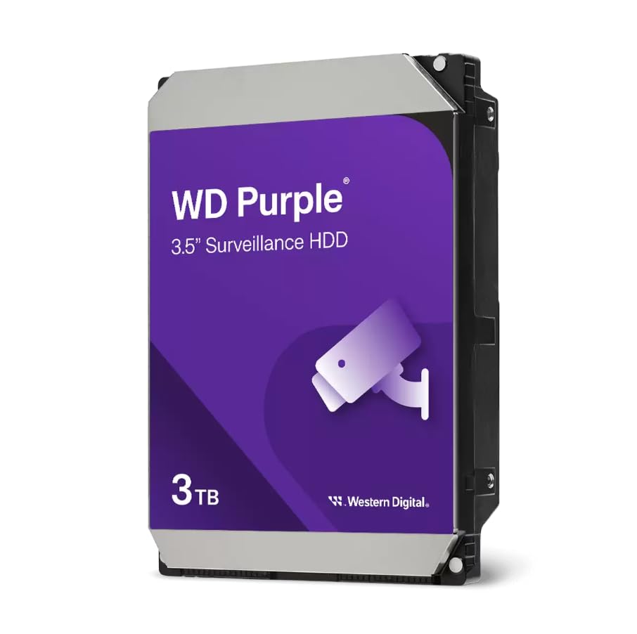 Dysk hdd wd purple wd34purz (3 tb ; 3.5"; 256 mb; 5400 obr/min)