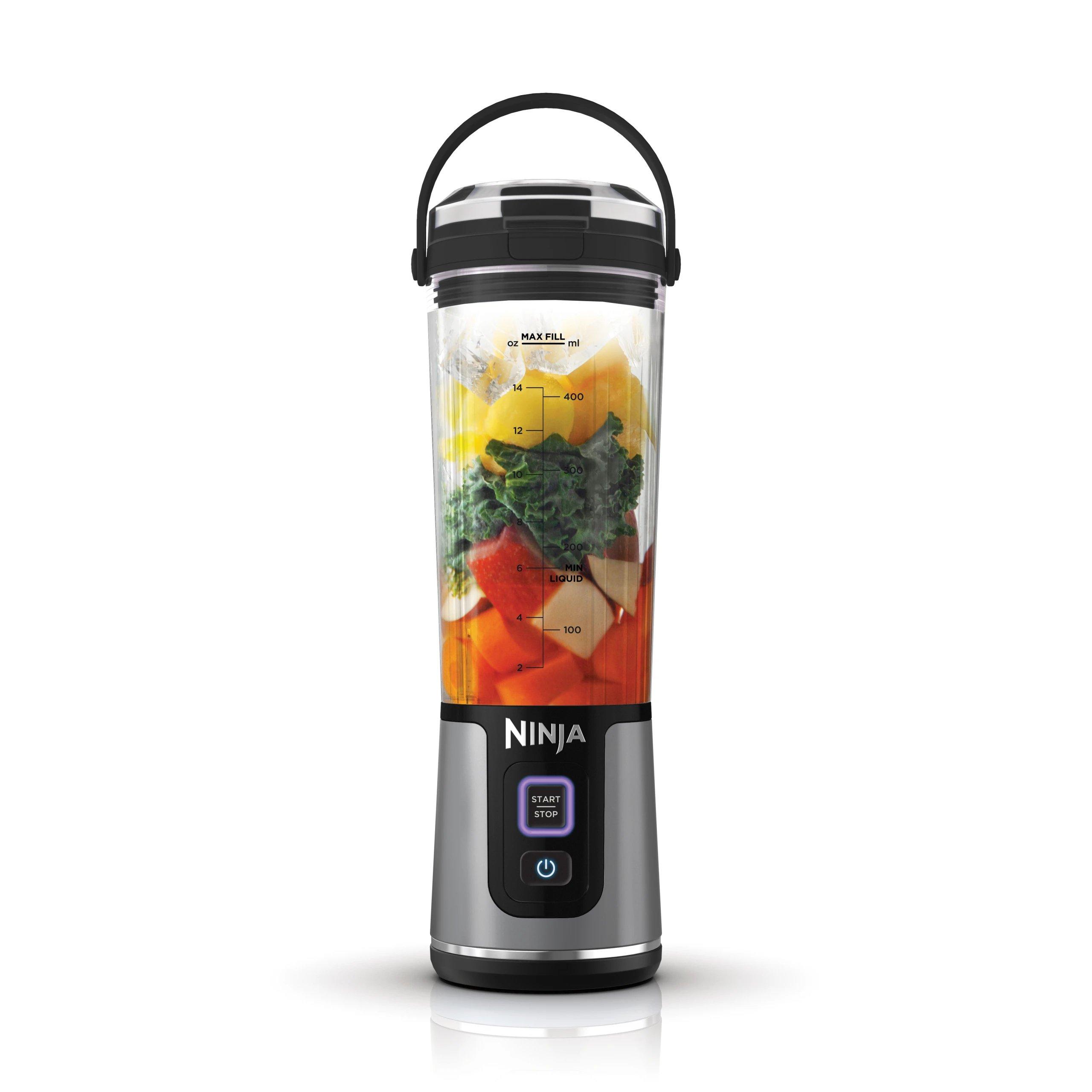 Batidora Batidora de vaso portátil / Minibatidora sin cable Ninja BC151EUBK  | 14,4W, Negro