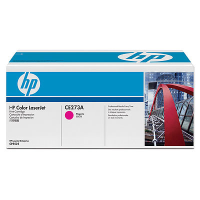 HP - Tóner CE273A para impresoras láser color, rendimiento óptimo hasta 4.000 páginas, alta calidad y precisión en documentos y gráficos