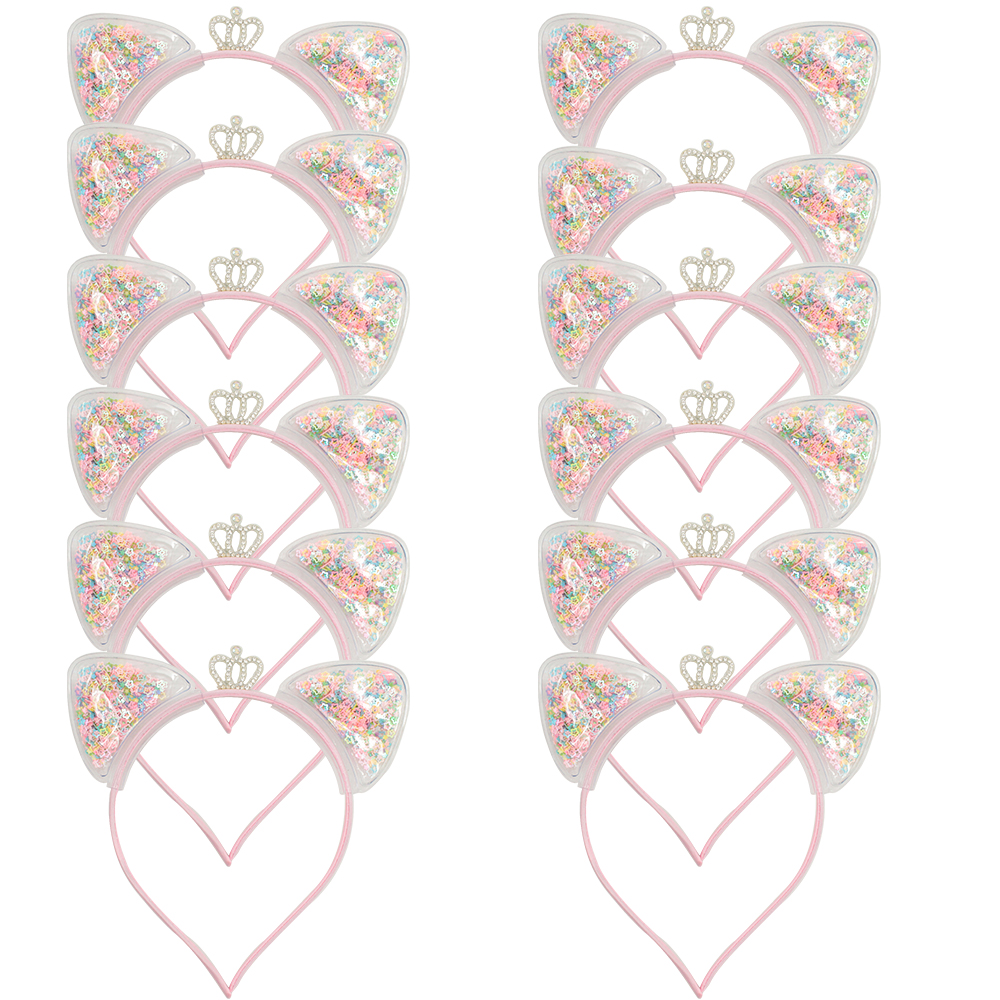 Carnavalife Diadema Orejas Gato Fiesta Mujer Cosplay Halloween
